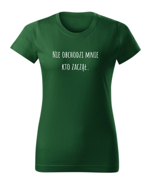 Nie obchodzi mnie kto zaczął