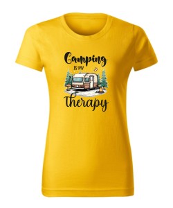 Camping is my therapy 1