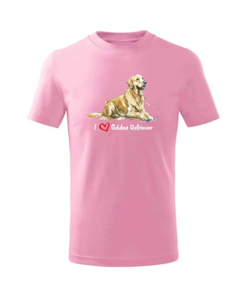 Golden Retriever leżący