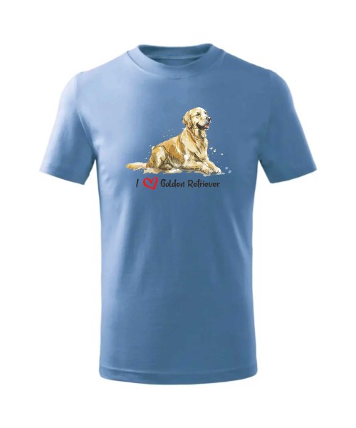 Golden Retriever leżący