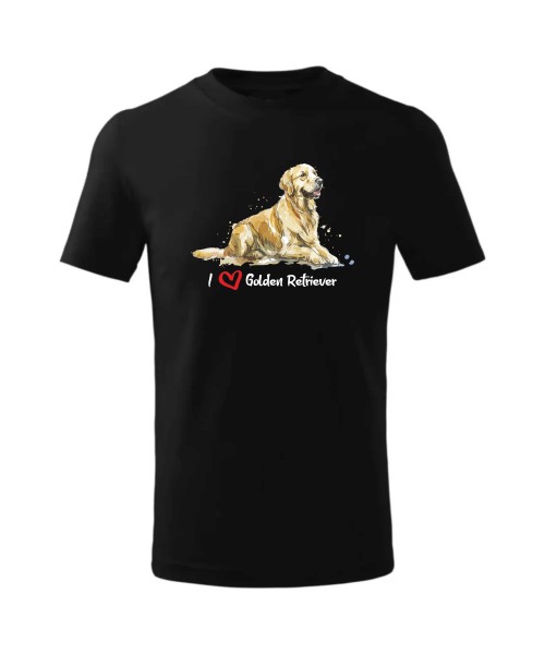 Golden Retriever leżący