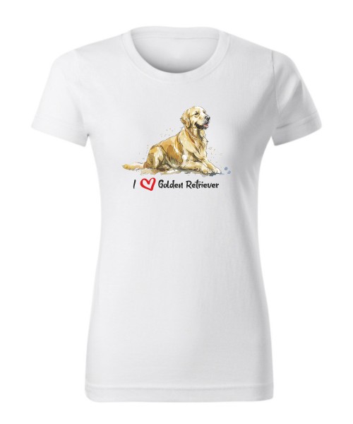 Golden Retriever leżący