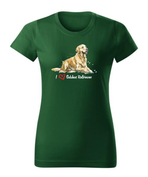 Golden Retriever leżący