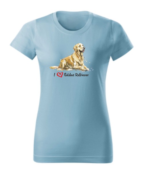 Golden Retriever leżący