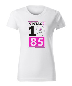 Vintage 1985 pink