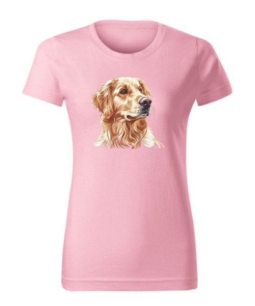 Golden retriever złoty
