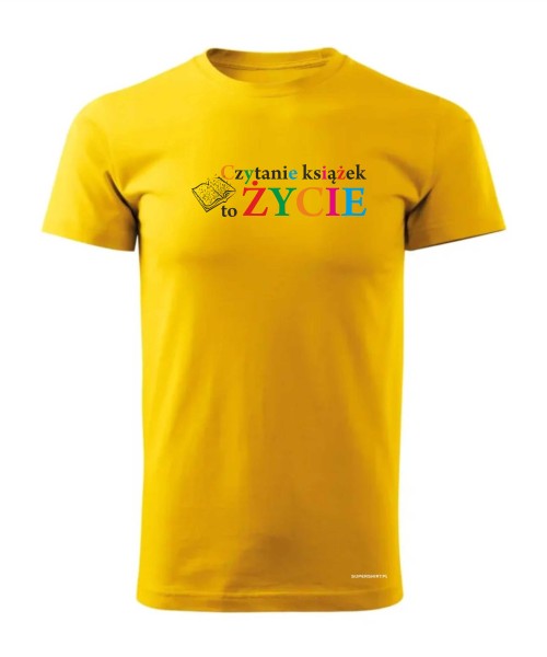 czytanie książek to życie