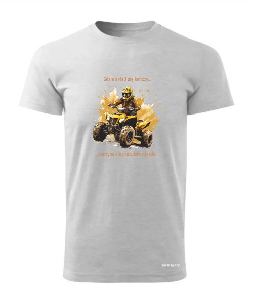 Quad Gdzie kończy się asfalt