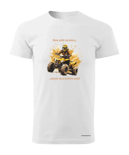 Quad Gdzie kończy się asfalt