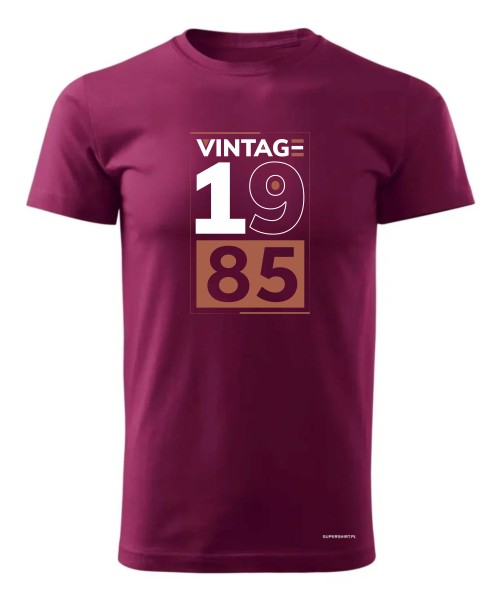 Vintage 1985 brown