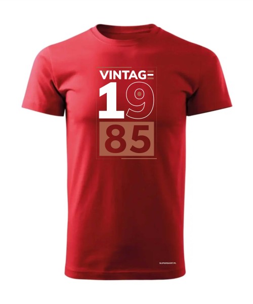 Vintage 1985 brown