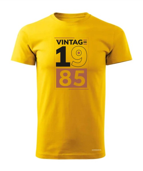Vintage 1985 brown