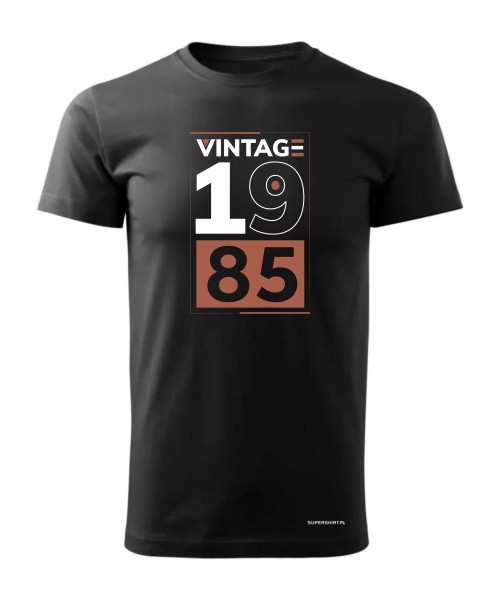 Vintage 1985 brown