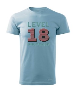 Level 18 napis