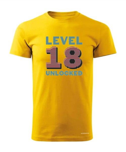 Level 18 napis