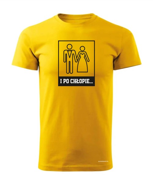 i po chłopie...