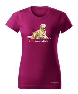 Golden Retriever leżący