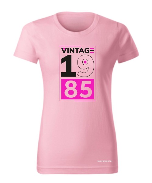 Vintage 1985 pink