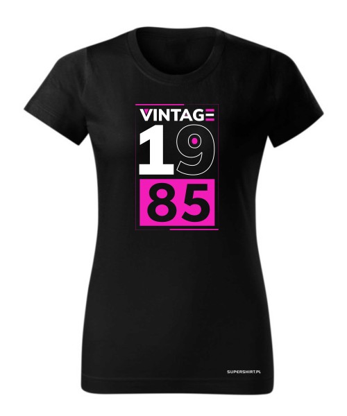 Vintage 1985 pink