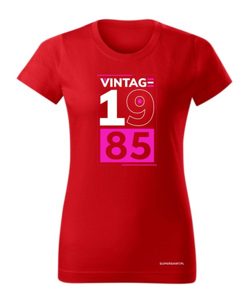 Vintage 1985 pink