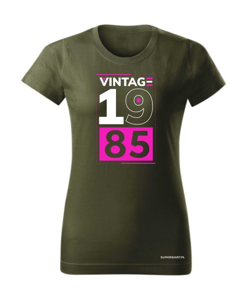 Vintage 1985 pink
