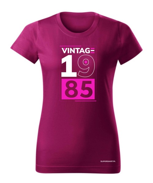 Vintage 1985 pink