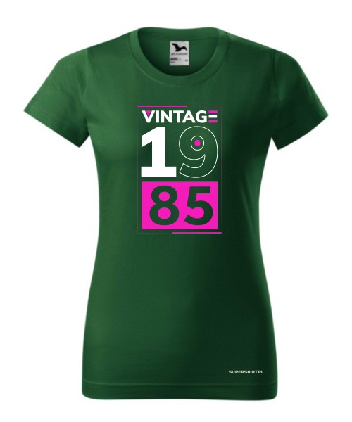 Vintage 1985 pink