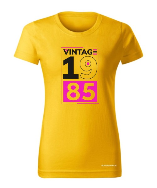 Vintage 1985 pink