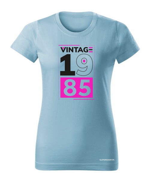 Vintage 1985 pink