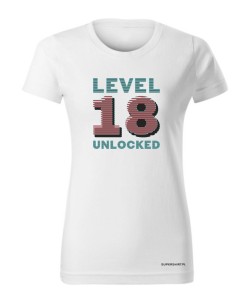 Level 18 napis