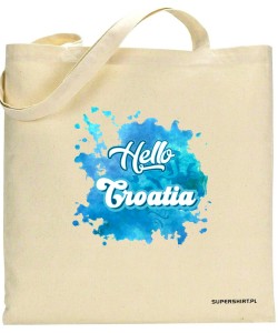 Hello Croatia blue