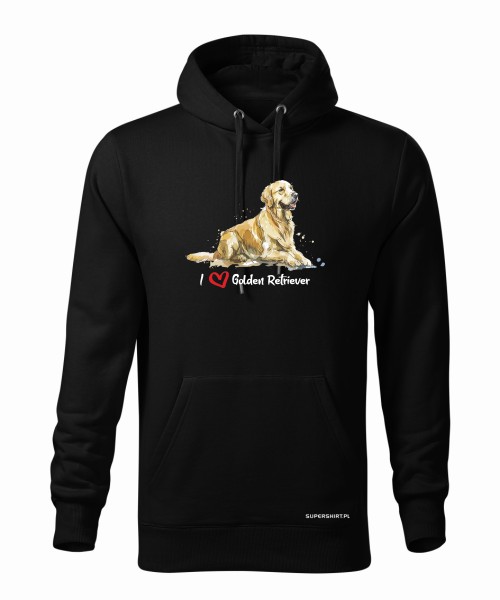 Golden Retriever leżący