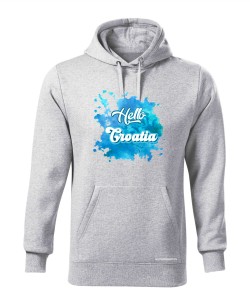 Hello Croatia blue