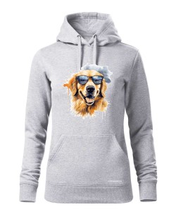 Golden Retriever w okularach