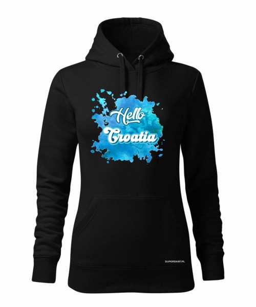 Hello Croatia blue