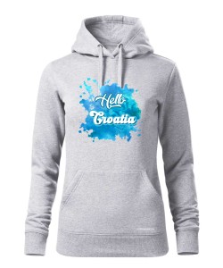 Hello Croatia blue