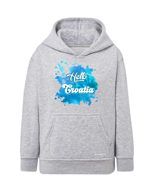 Hello Croatia blue
