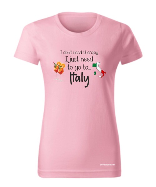 I just need to go Italy