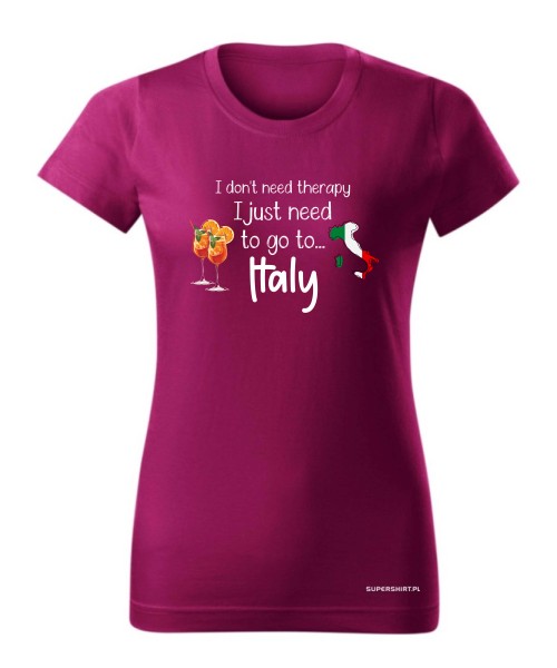 I just need to go Italy