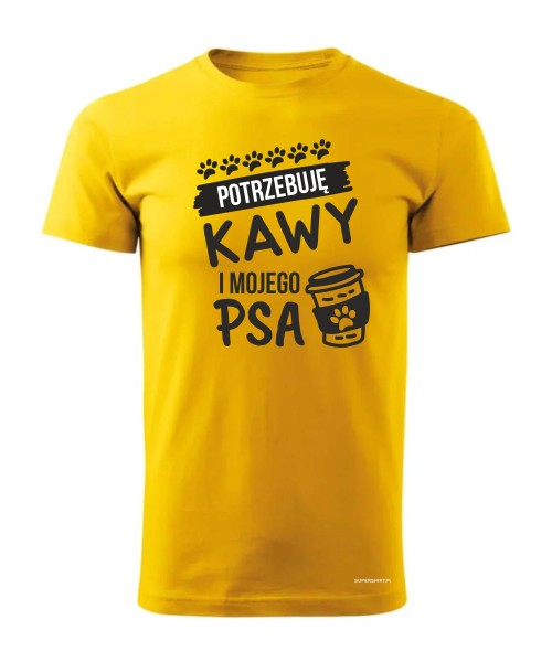 Potrzebuję kawy i mojego psa