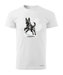 Owczarek belgijski łapa