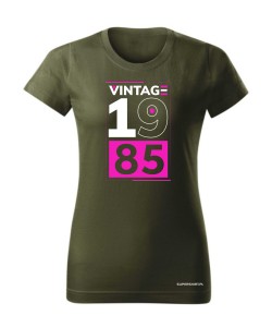 Vintage 1985 pink