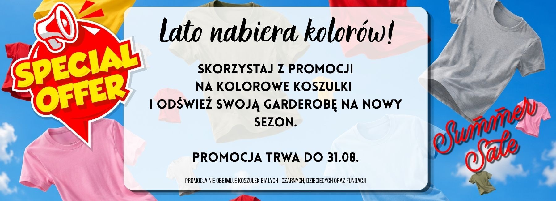 Promocja na koszulki